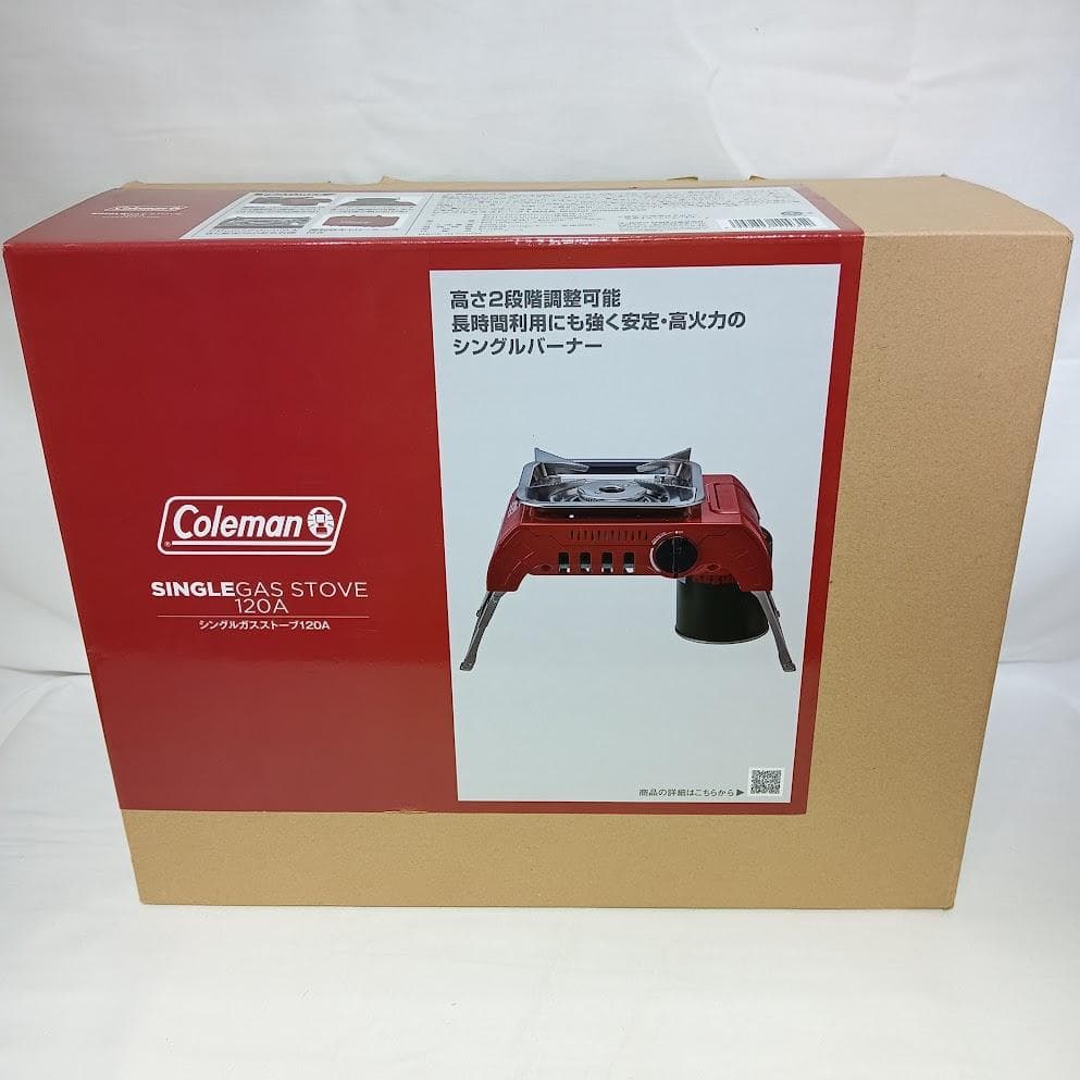 Coleman シングルガスストーブ 120A 新品 未使用