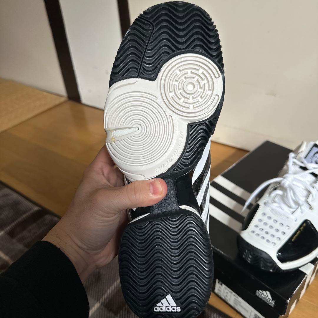 ジョコビッチ着用adidas novak pro テニスシューズ 27.5センチ
