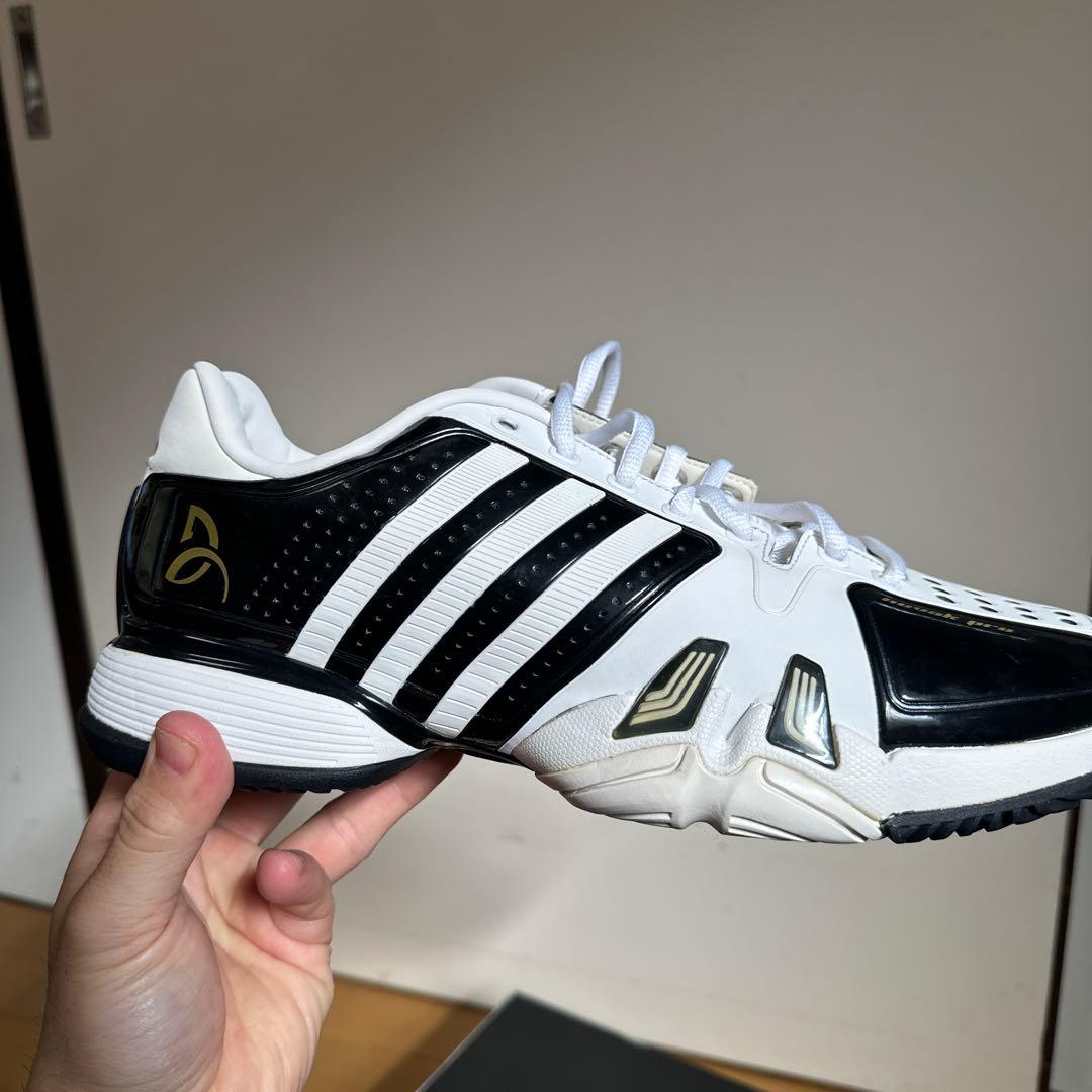 ジョコビッチ着用adidas novak pro テニスシューズ 27.5センチ