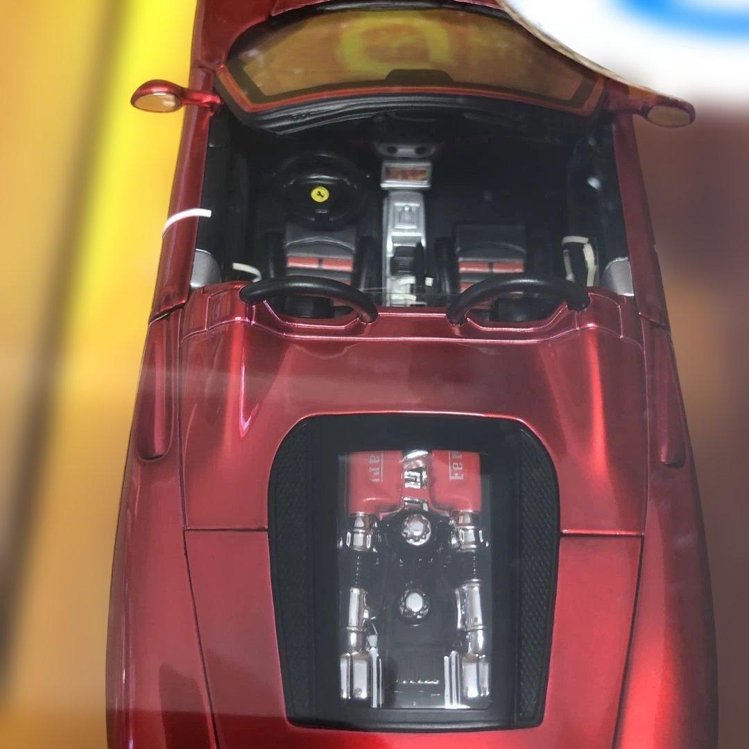 ミニカー ferrari 360 spider llic red