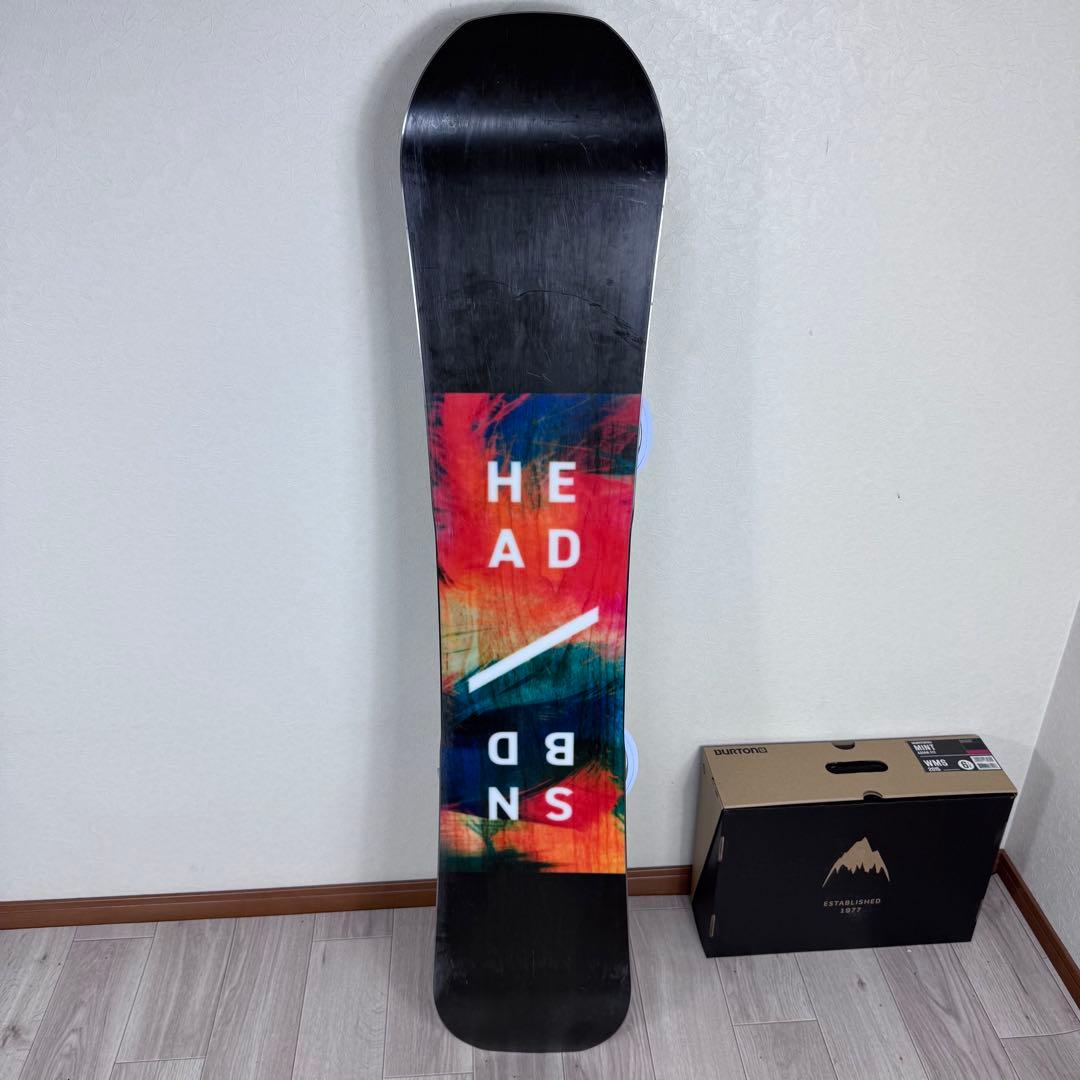 HEAD GIRLS AROUND 138cm スノーボードセット