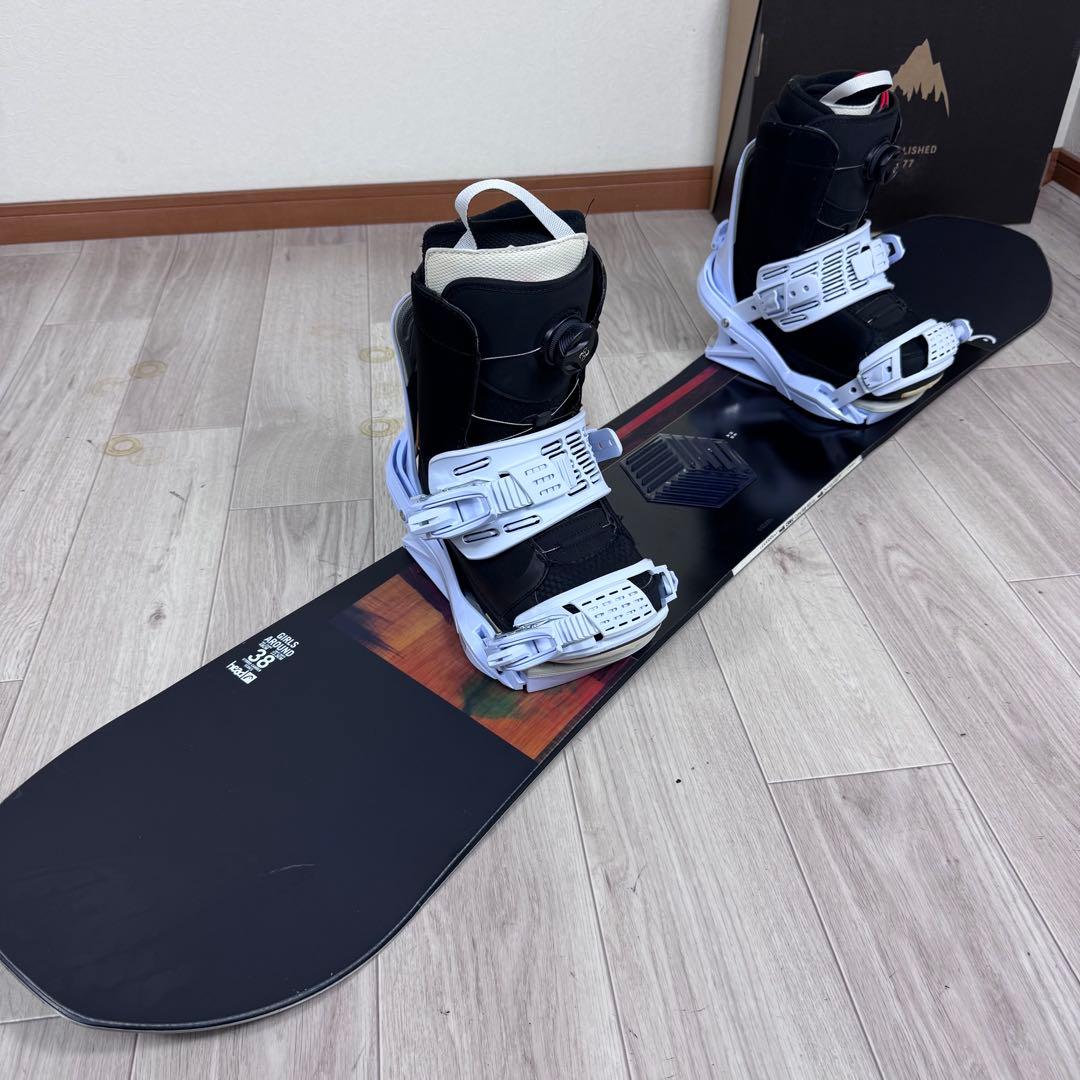 HEAD GIRLS AROUND 138cm スノーボードセット