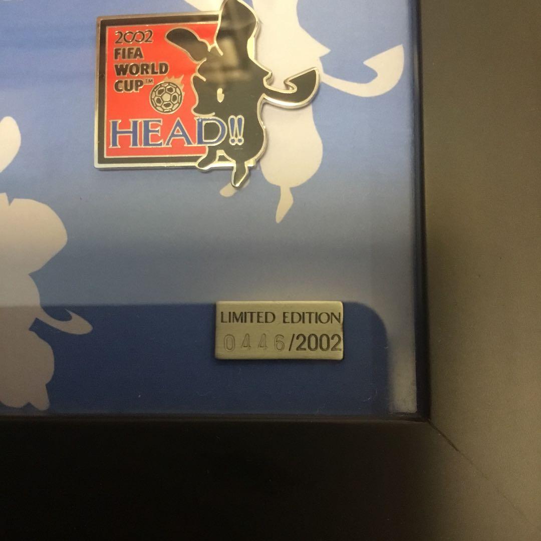 新品　 2002 FIFA WORLD CUP シリアルナンバー入　ピンバッチ