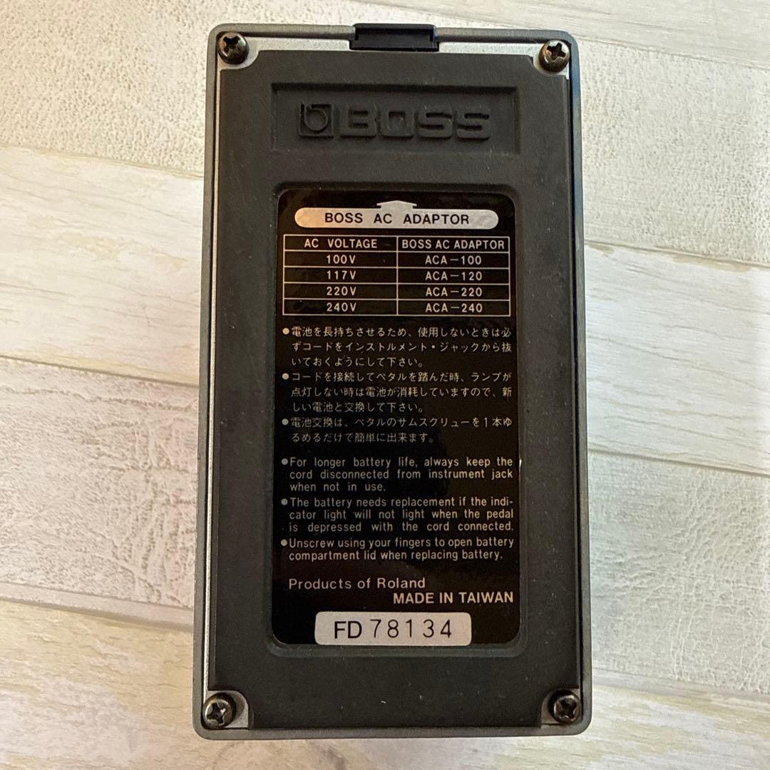 【動作品】BOSS Compression Sustainer CS-3