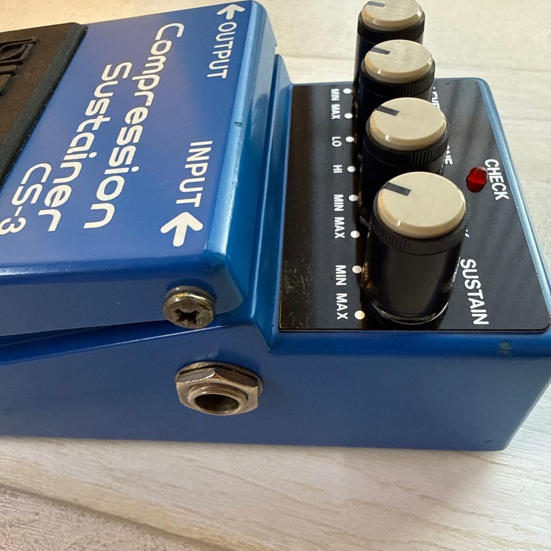 【動作品】BOSS Compression Sustainer CS-3