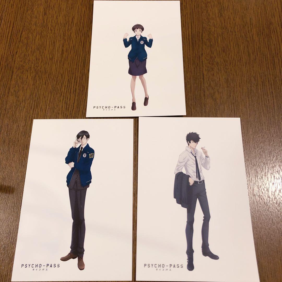 PSYCHO-PASS ノイタミナカフェ　20th コースター ストロータグ