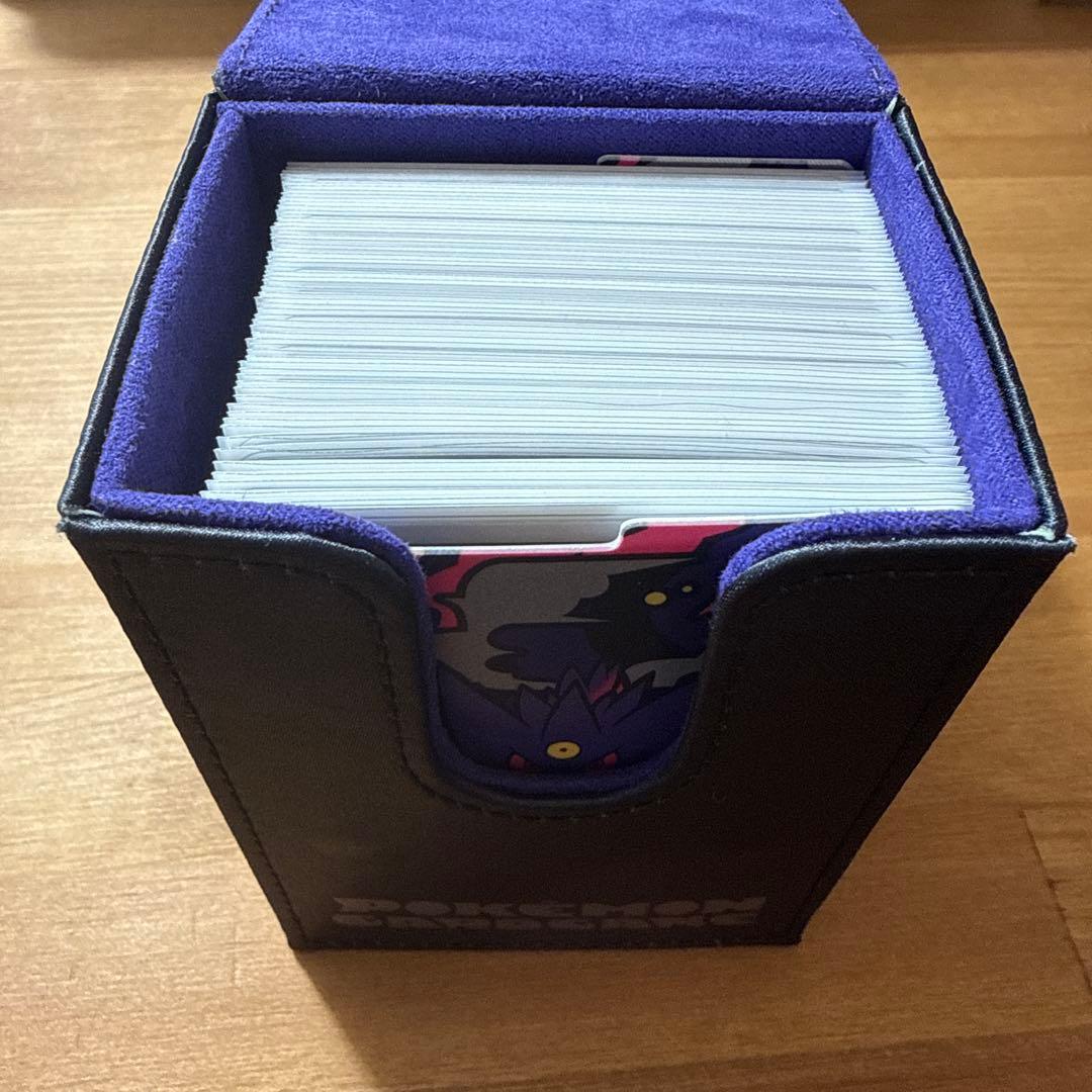 ポケモンカードゲーム 構築済みデッキ　メガゲンガーex ケース・スリーブ付き