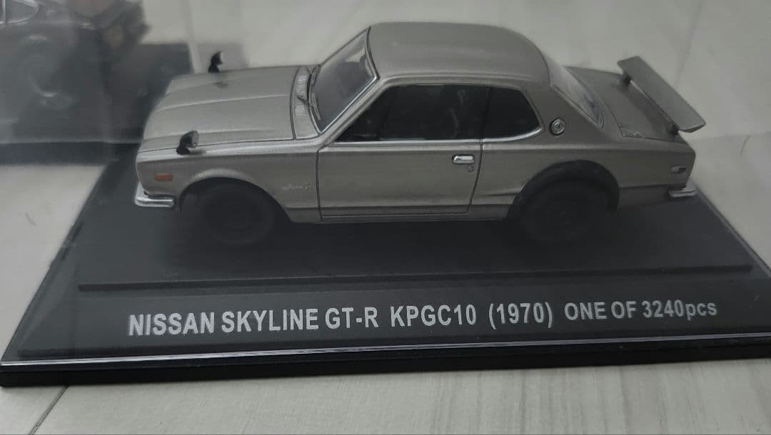 日産ハコスカGTR.フェアレディ240ZGミニカー1/43 2台セット売り