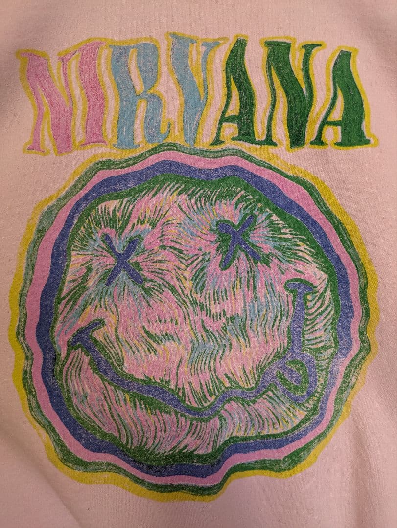 NIRVANA ニルヴァーナ スマイル スウェット トレーナー