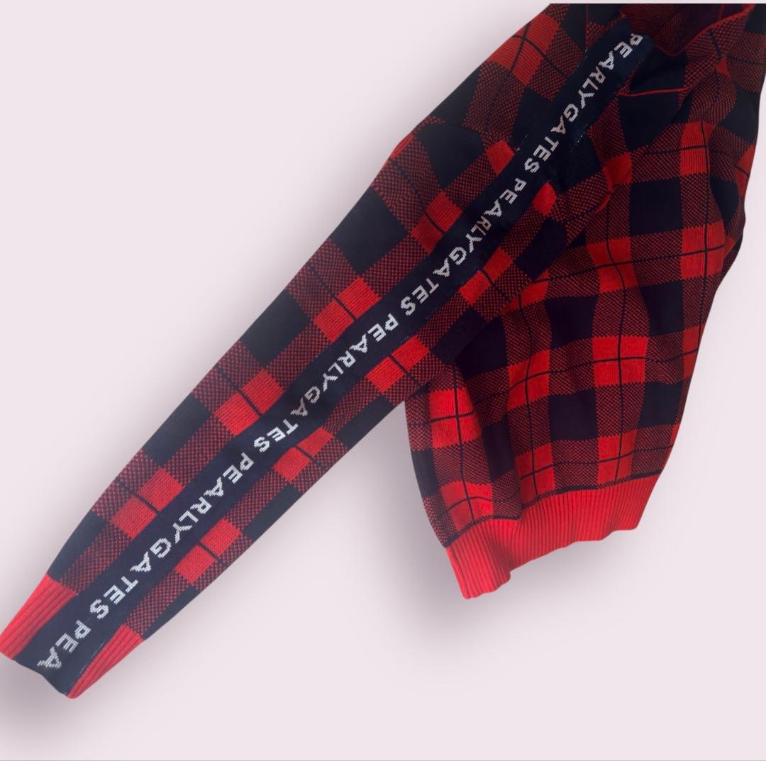 【極美品】PEARYGATES ハイエアー モックネックニットプルオーバー