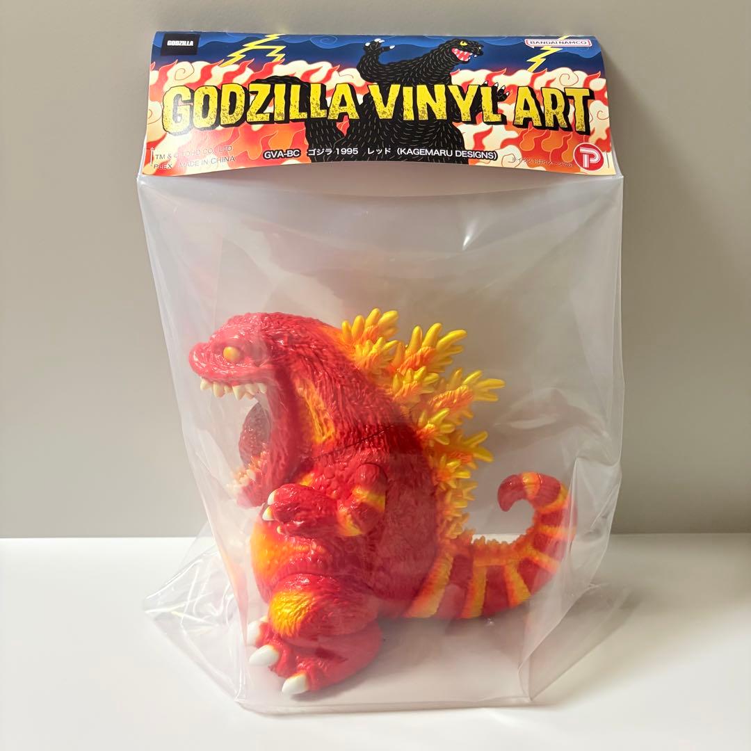 GODZILLA VINYL ART ゴジラ 1995 2体セット カゲマル