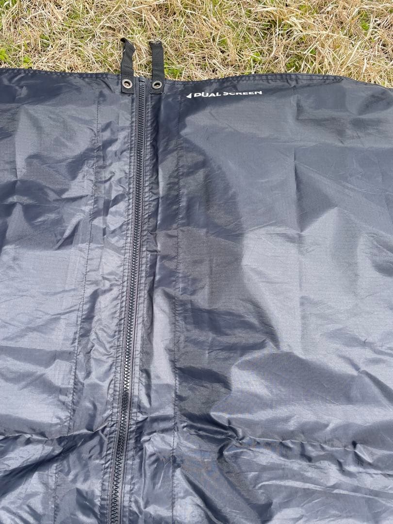 A*i様 KZM DUAL WINDSCREEN ブラック　陣幕