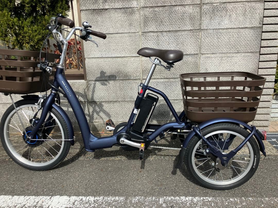 ブリヂストン　ラクットワゴン 電動アシスト三輪車