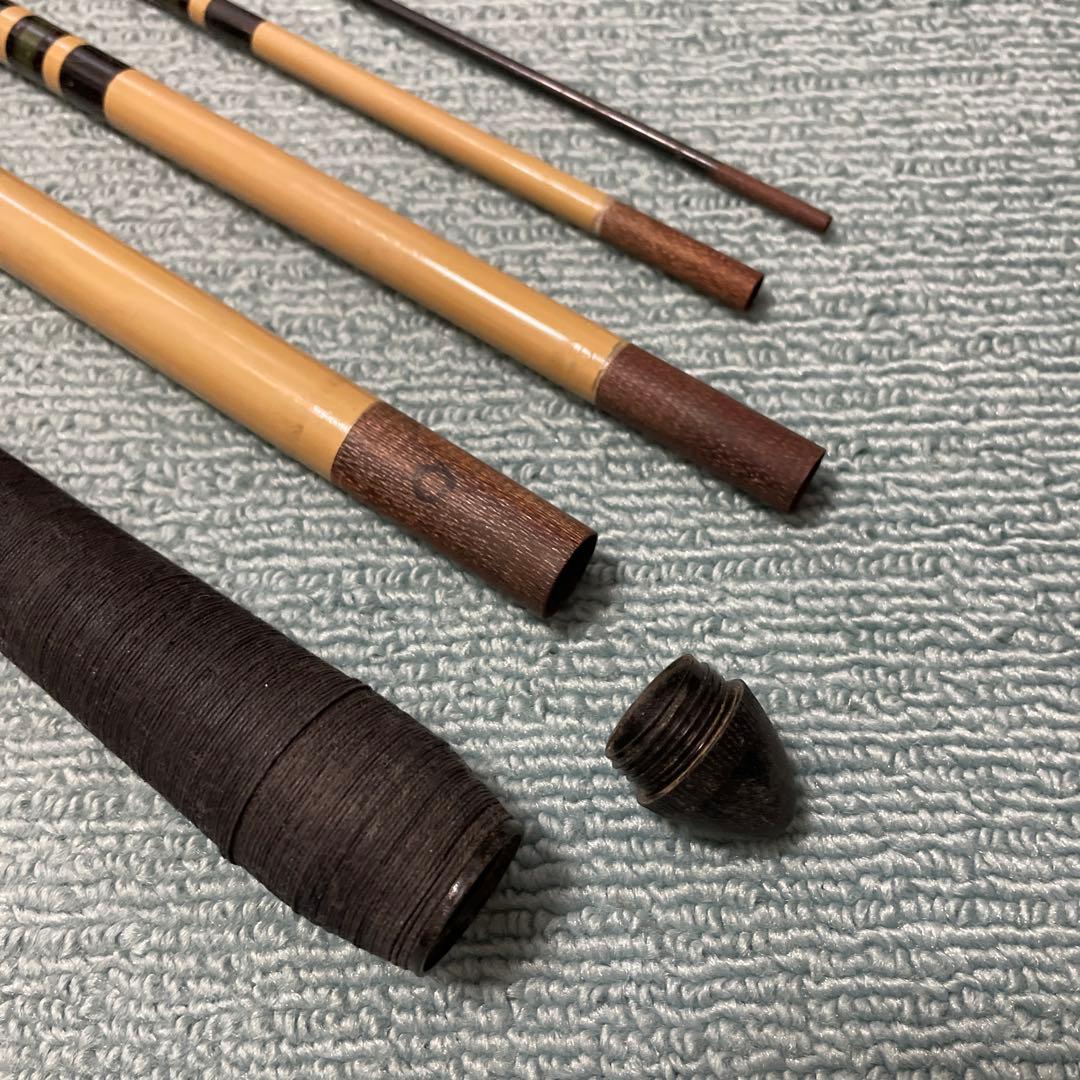渓流竿　のべ竿　へら竿　分割式5本振出し　紀水