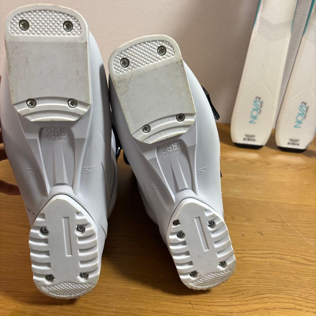 22年美品　Rossignol 144cm 25-25.5cm ストックケース付