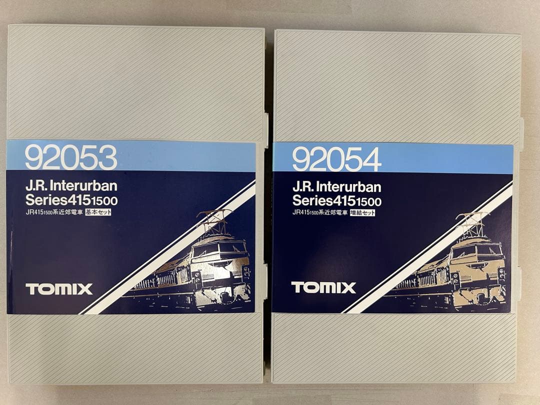 TOMIX 92053.92054 JR 4151500系基本セット＋増結セット