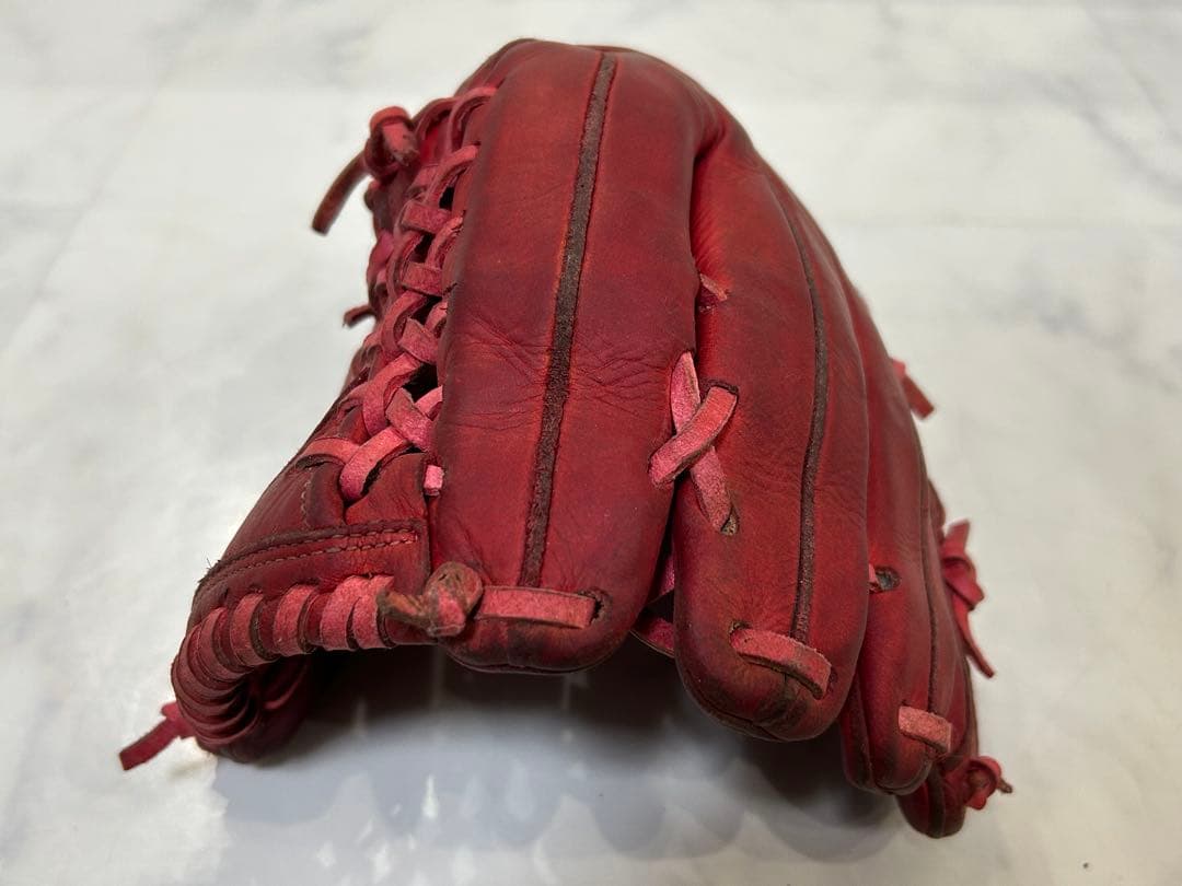 ミズノ グローバルエリート 軟式グローブ 少年野球　高学年 美品 紐新品