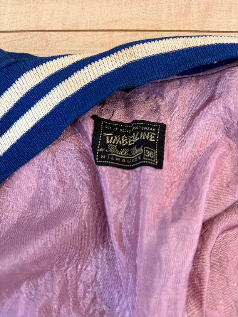 Dodgers スタジャン　古着　60年代⁇ ヴィンテージ