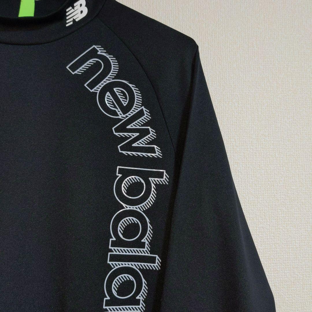 エッジ　新品　ニューバランスゴルフ　モックネック6 黒XL定価12100円