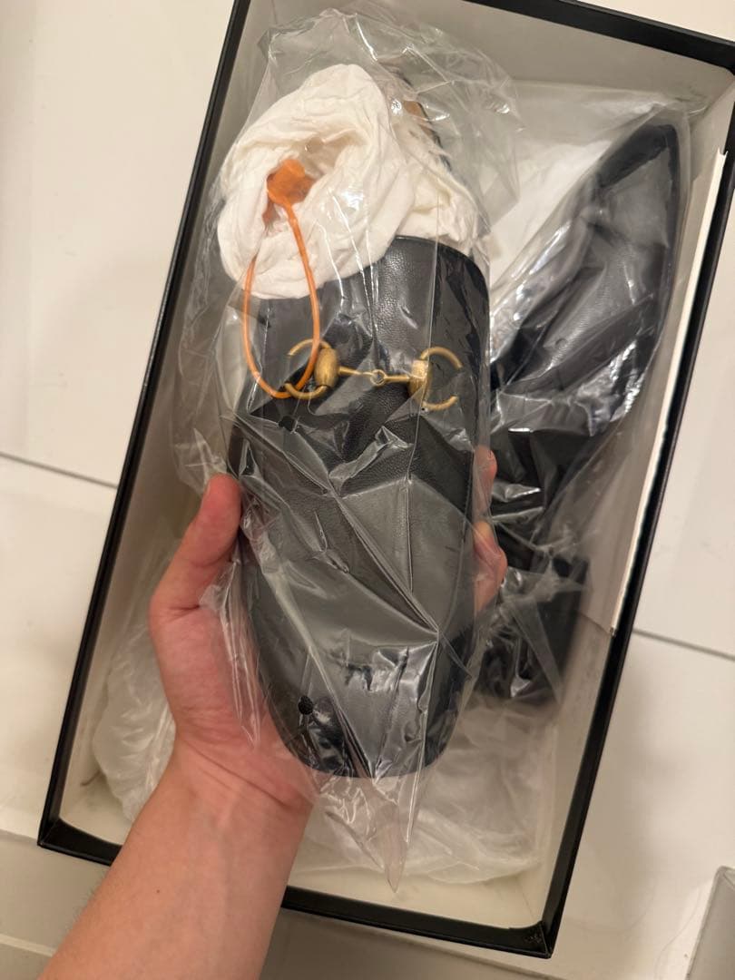 GUCCI　ホースビットローファー　ヨルダーン　黒　26.5