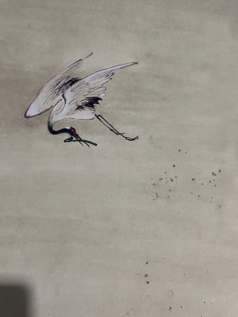 徐悲鸿 钟馗 中国画 掛け軸 水墨画 和室 玄関 茶室 壁掛け 美術品