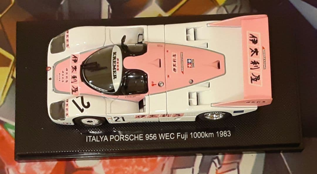 程度良好　入手困難　希少　当時物　伊太利屋　ポルシェ956　ミニカー