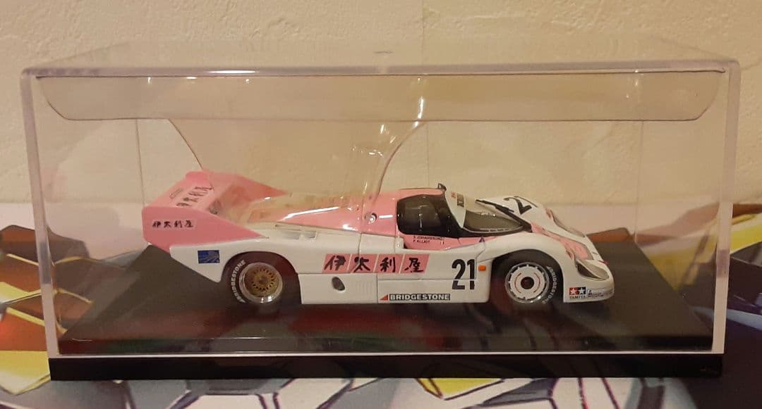 程度良好　入手困難　希少　当時物　伊太利屋　ポルシェ956　ミニカー