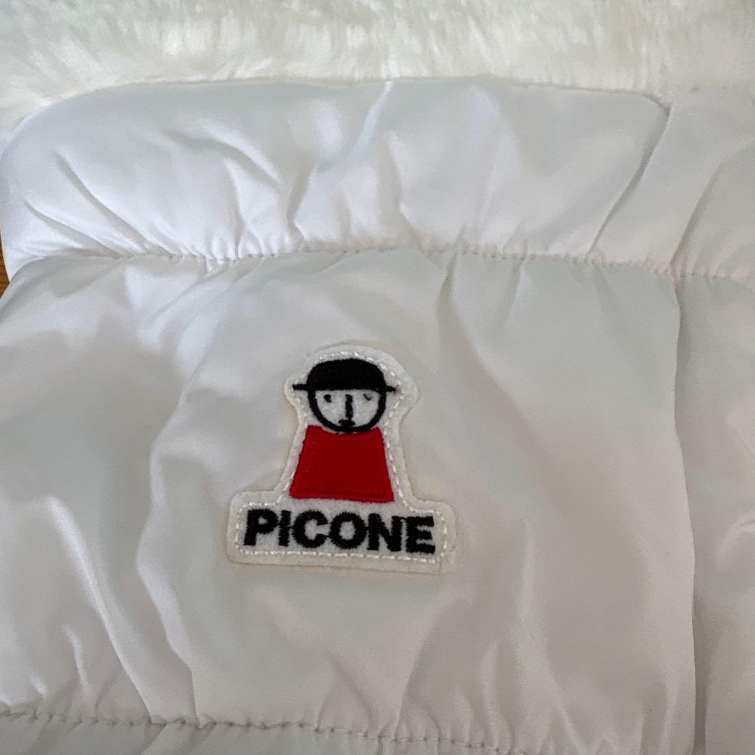 未使用ピッコーネクラブ　PICONE ファー付きレッグウォーマー ホワイト