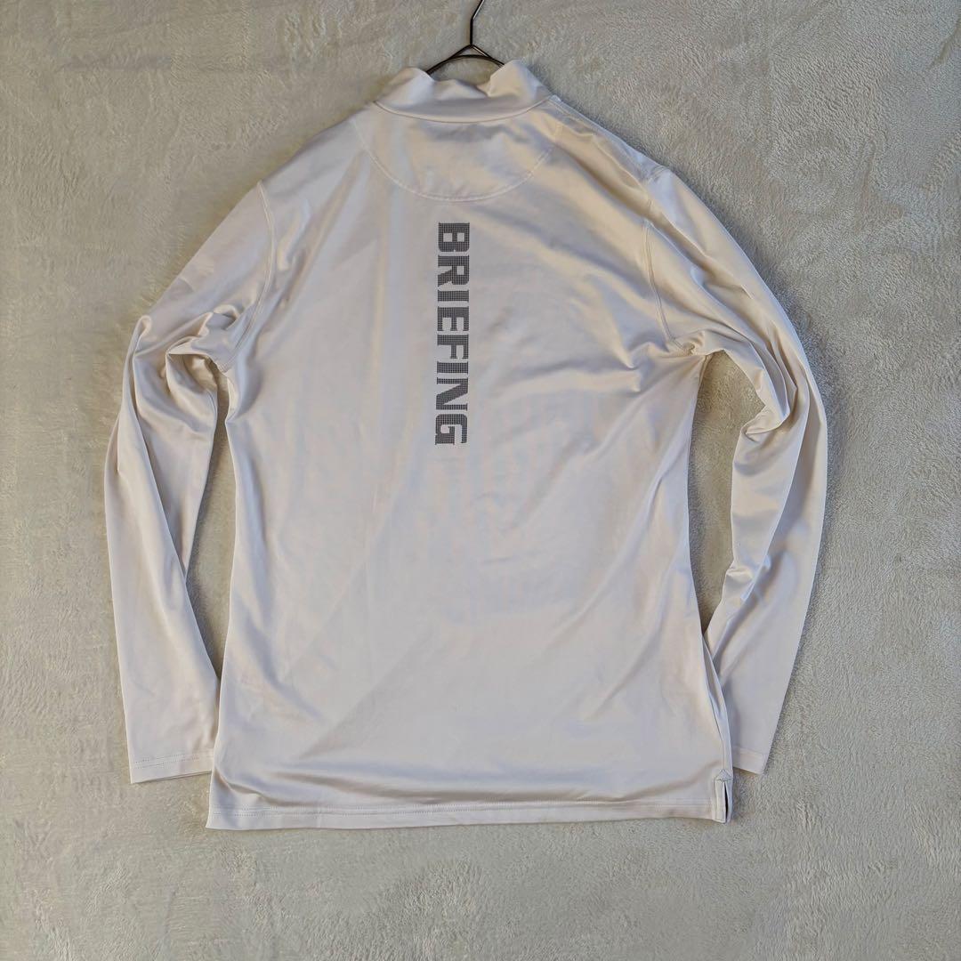 【美品】BRIEFING モックネック ハイネック メンズ M