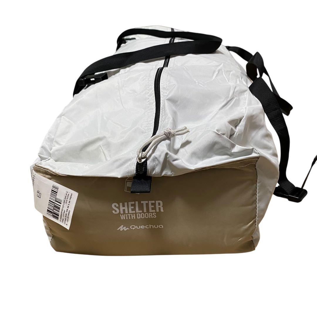 良品【廃盤】ケシュアQuechuaリビングタープ シェルター 3m×3m テント