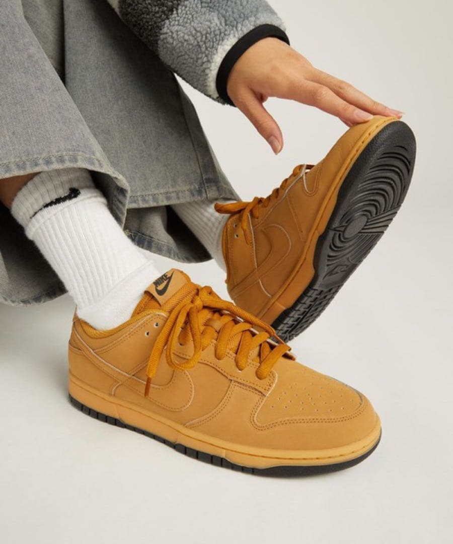 未使用　ナイキ ダンク Nike Dunk Low ウィートダンク　28.5