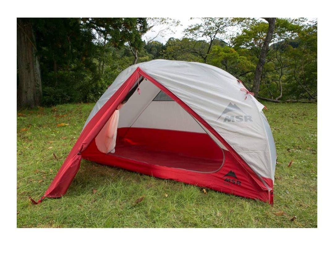 MSR エリクサー1 ELIXIR 1 山岳テント グレー 新品未使用