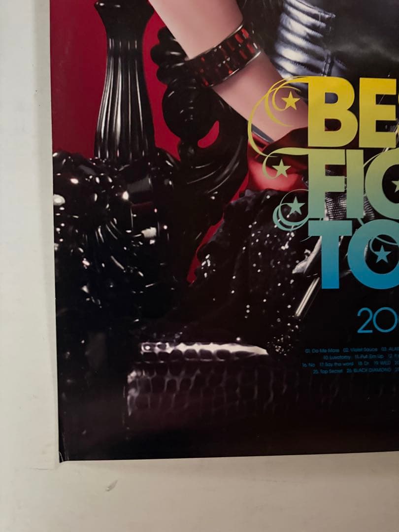 レア！非売品　安室奈美恵 BEST FICTION TOUR B2告知ポスター