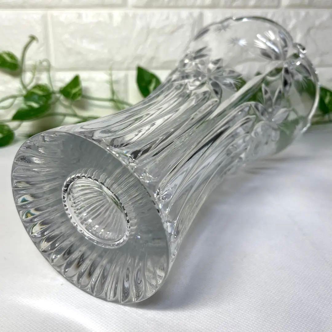 [未使用] BOHEMIA CRYSTAL  ボヘミア　　　フラワーベース