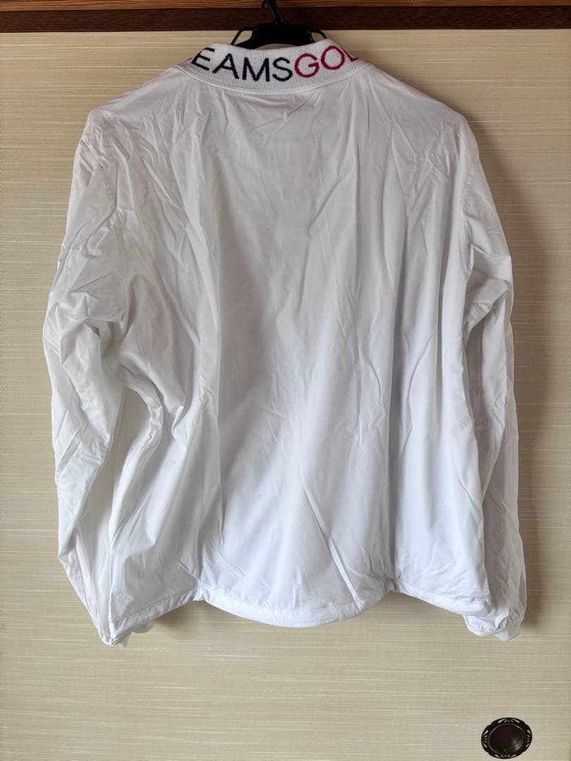 BEAMS GOLF 長袖ジャケット L ホワイト