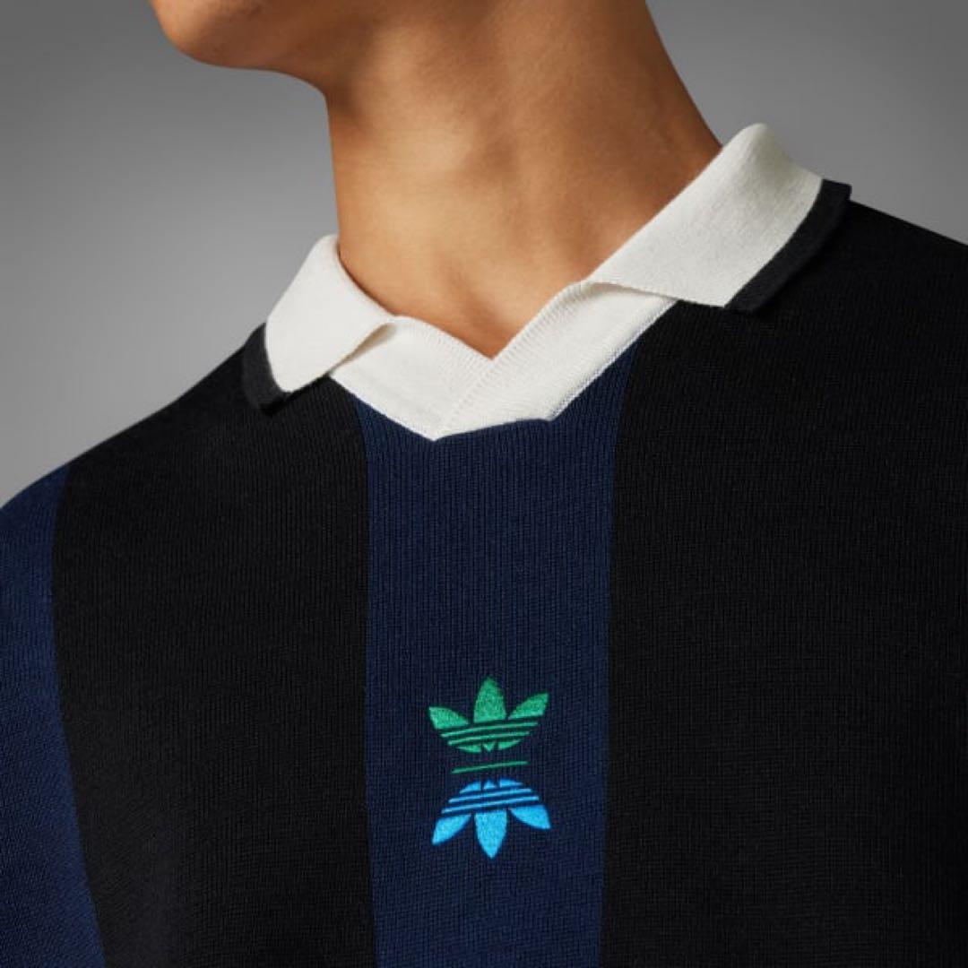 adidas ROLLING LINKS 長袖ニットポロ