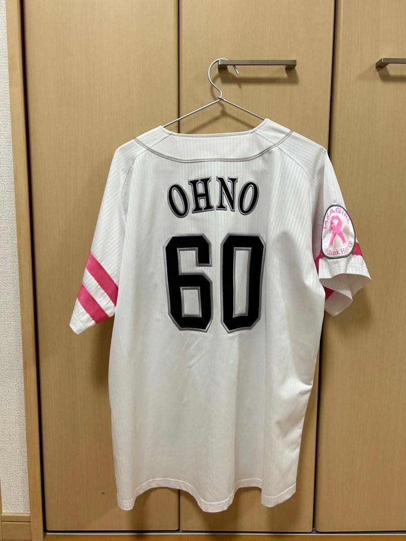 SoftBank Hawks OHNO 60 ユニフォーム　L