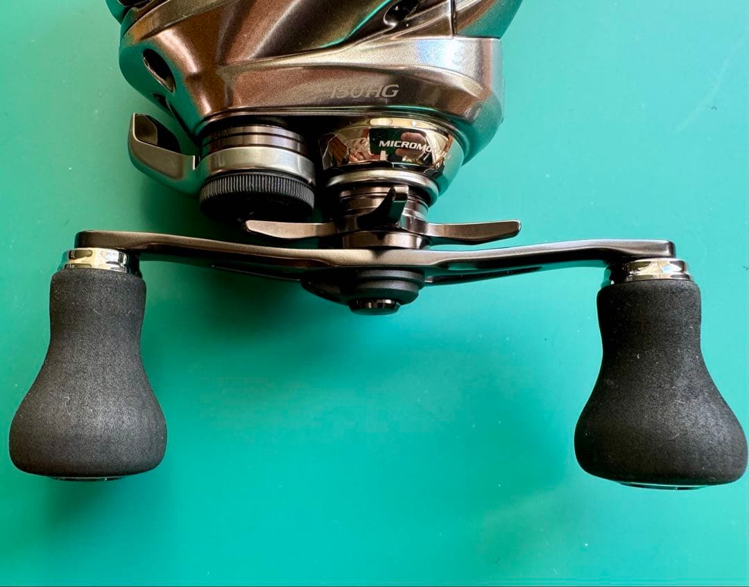 シマノ 18 エンゲツプレミアム 150HG 右巻き ダブルハンドル 炎月