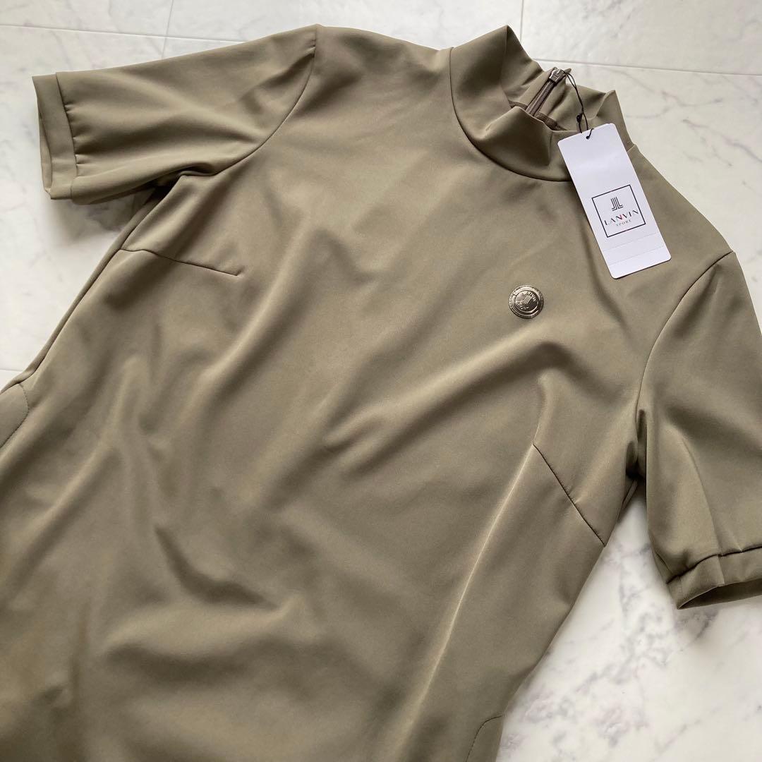 定価47300円【新品】レディース40ランバンスポールモックネックワンピース