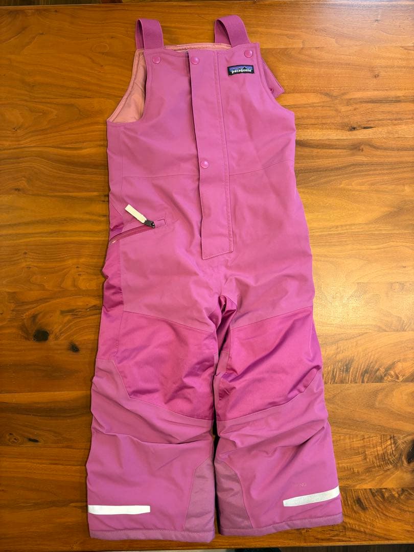 美品　Patagonia スノーウエア　セットアップ　４Ｔ　パープル