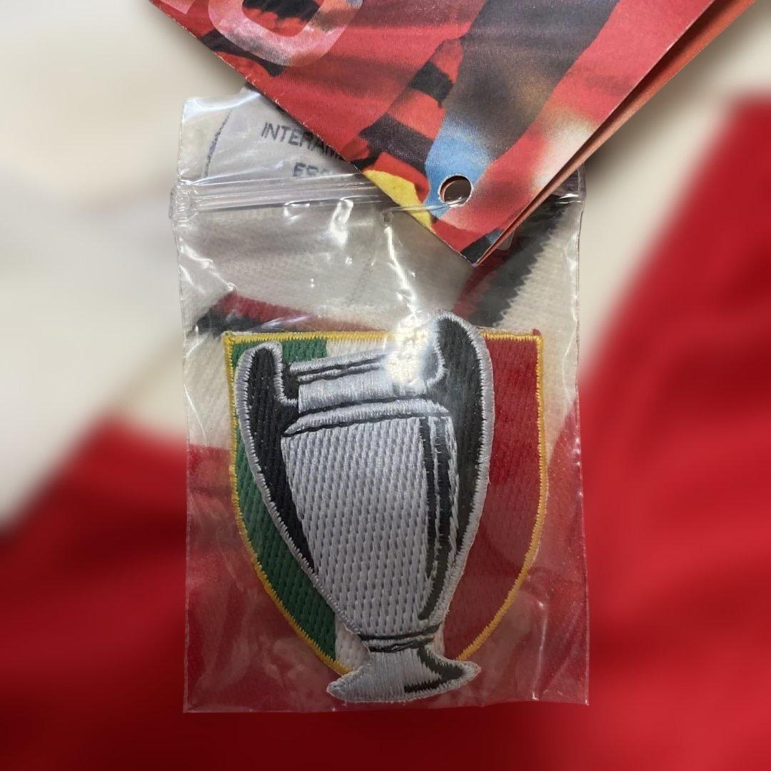 新品、未使用タグ付！ Lotto ACミラン 長袖ユニフォーム 90's M