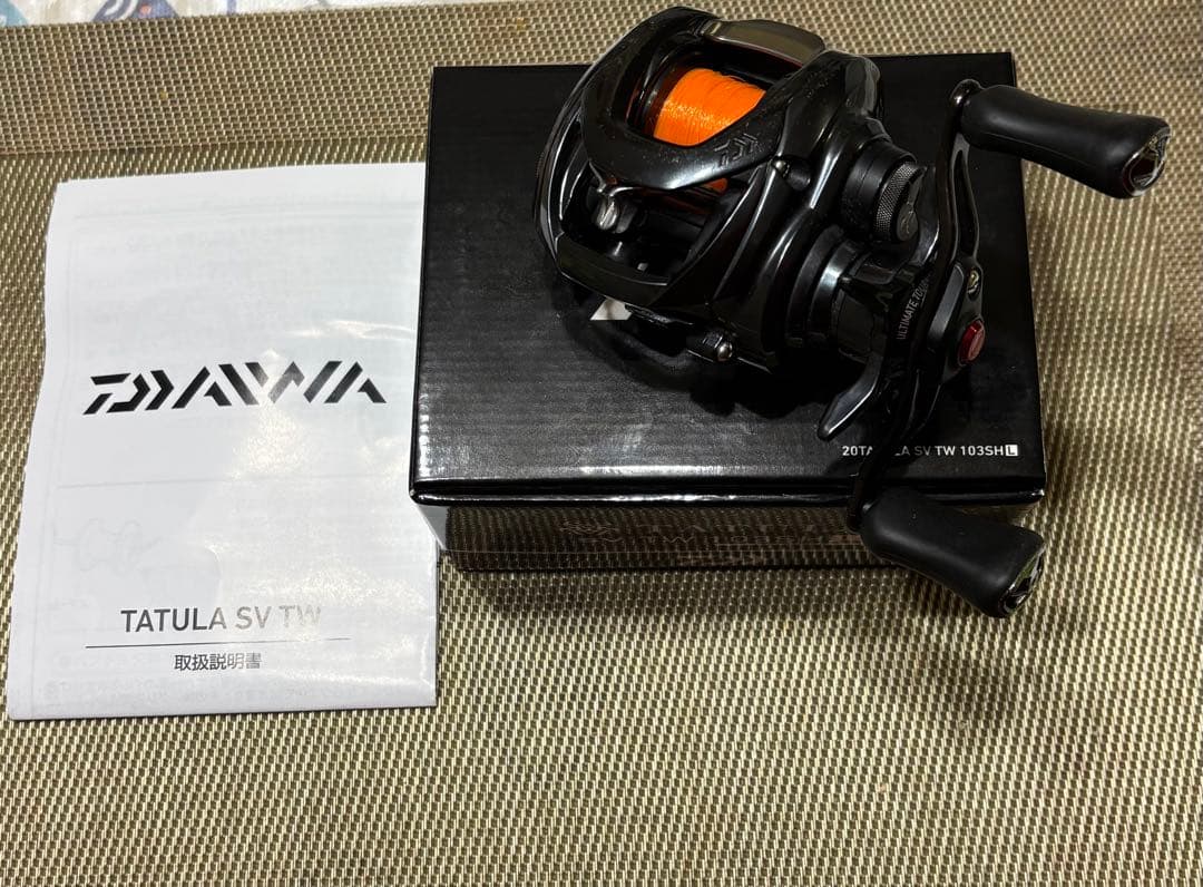 Daiwa タトゥーラ SV TW 103SH ベイトリール