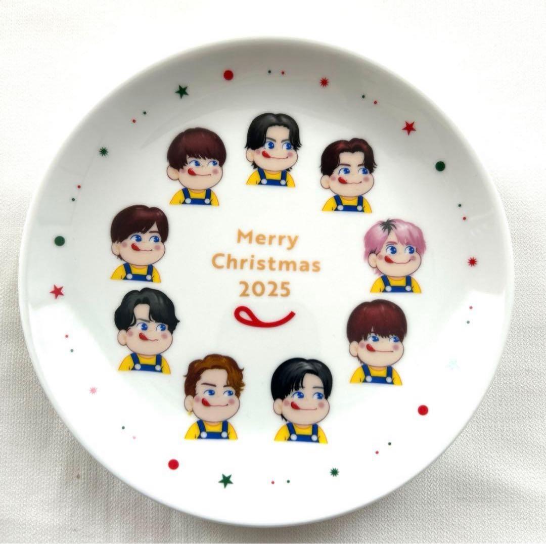 Man×不二家 2025 クリスマスプレート　おまけつき