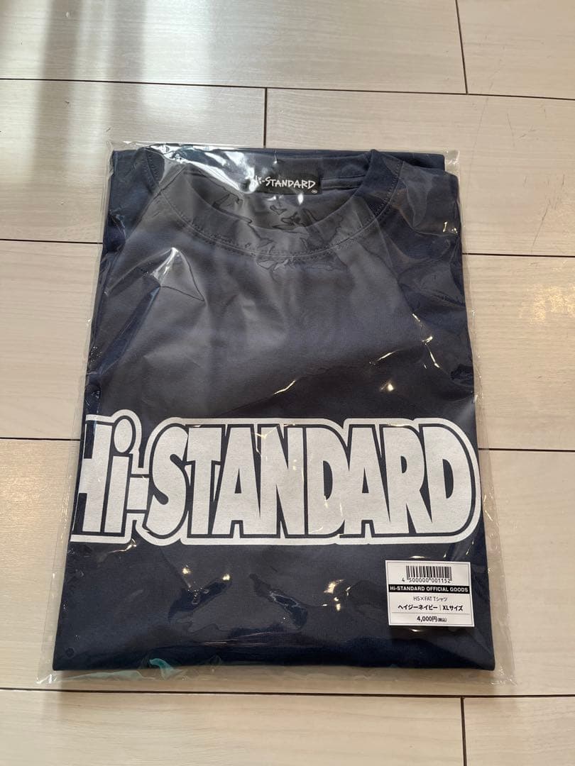 Hi-STANDARD SNB TOUR HS × FAT T-shirt XL