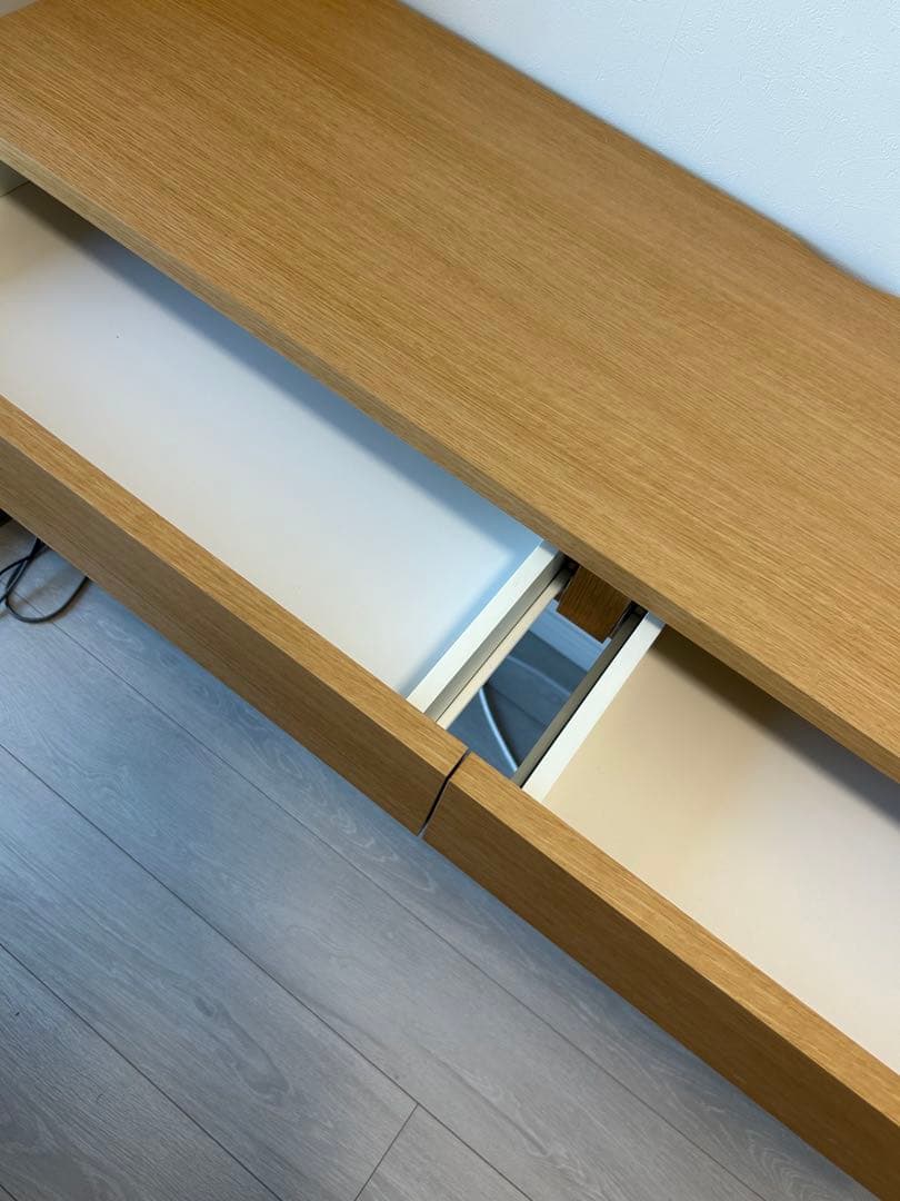 新品 ディノス ホテルライク デスク テーブル キャビネット コンパクト 完成品