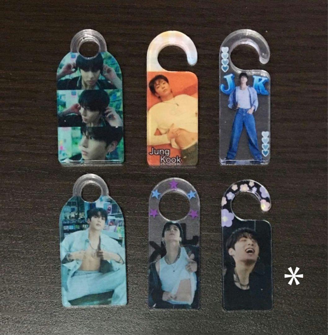 【ぐく丸吉】BTS JK ストロータグ①②③ チャーム①② シャカシャカ