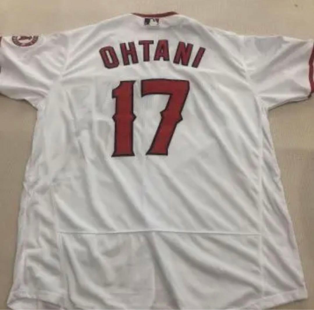 【新品未使用】Lサイズ 大谷翔平　ユニフォーム　ホワイト