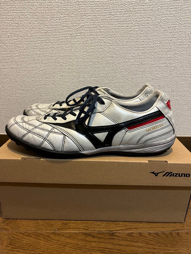 Mizuno Morelia TF 27.5cm ホワイト/ブラック