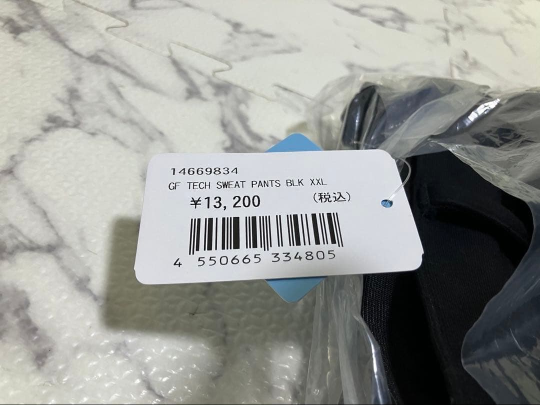 【新品未使用】ニューエラ テーパード ブラック ゴルフXXL 定価¥13,200