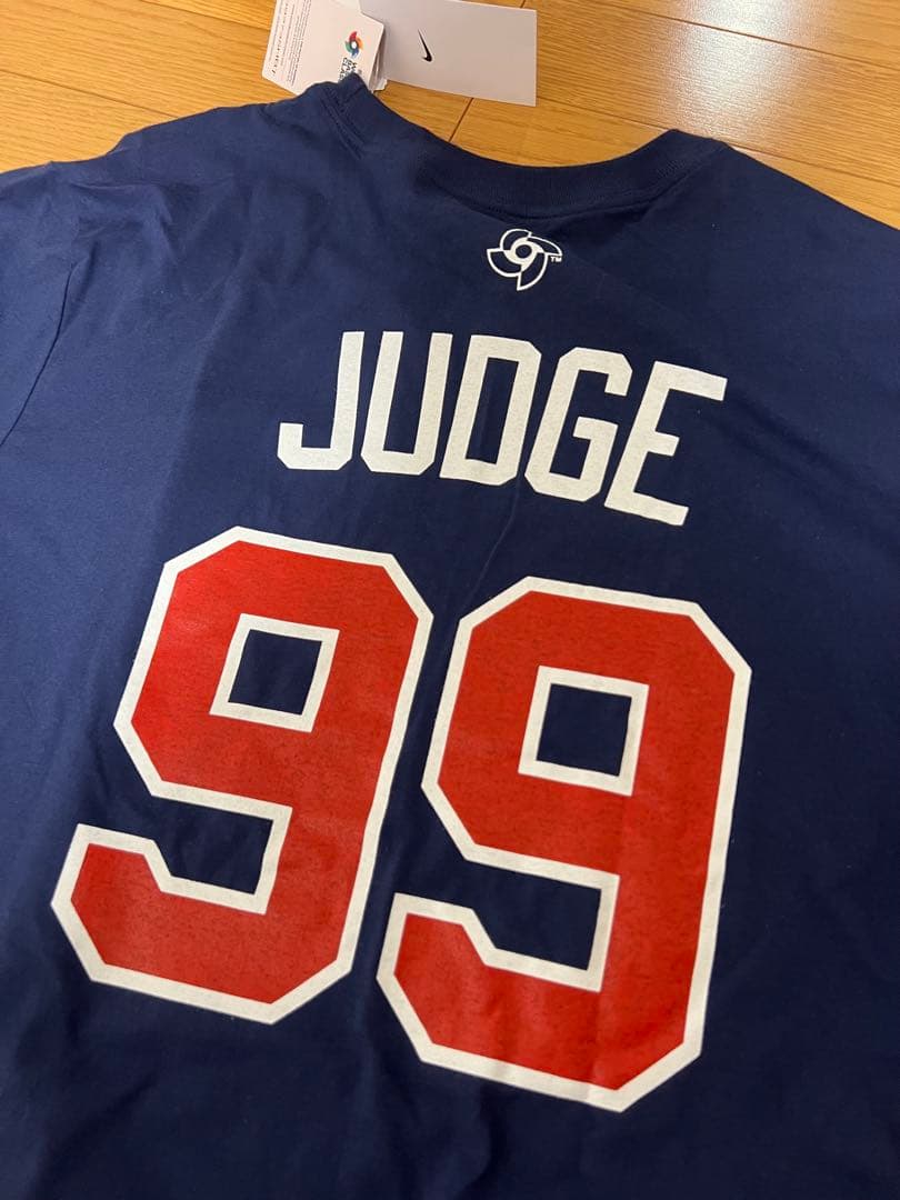 WBC アーロンジャッジUSA Tシャツ JUDGE 99 ネイビー　2xl